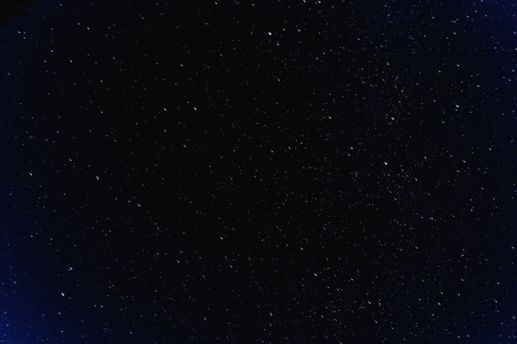 cluster of stars in the sky