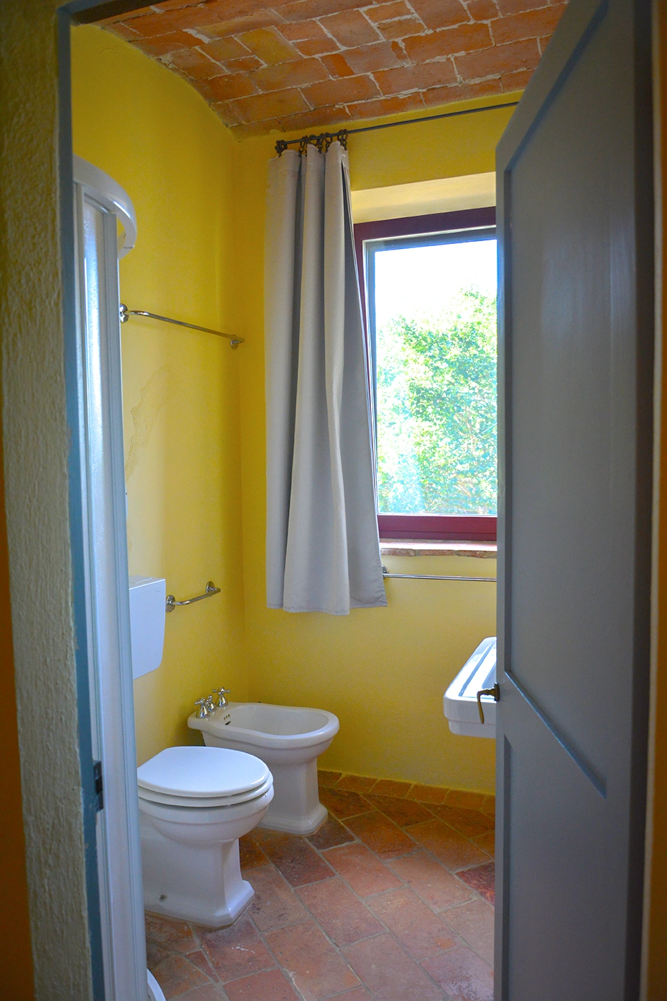 bagno appartamento il leccio poggio il poderuccio toscana siena crete senesi