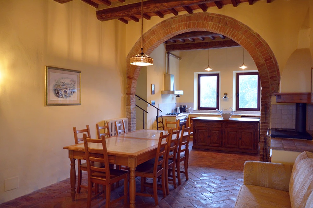 Apartment rental Asciano Siena