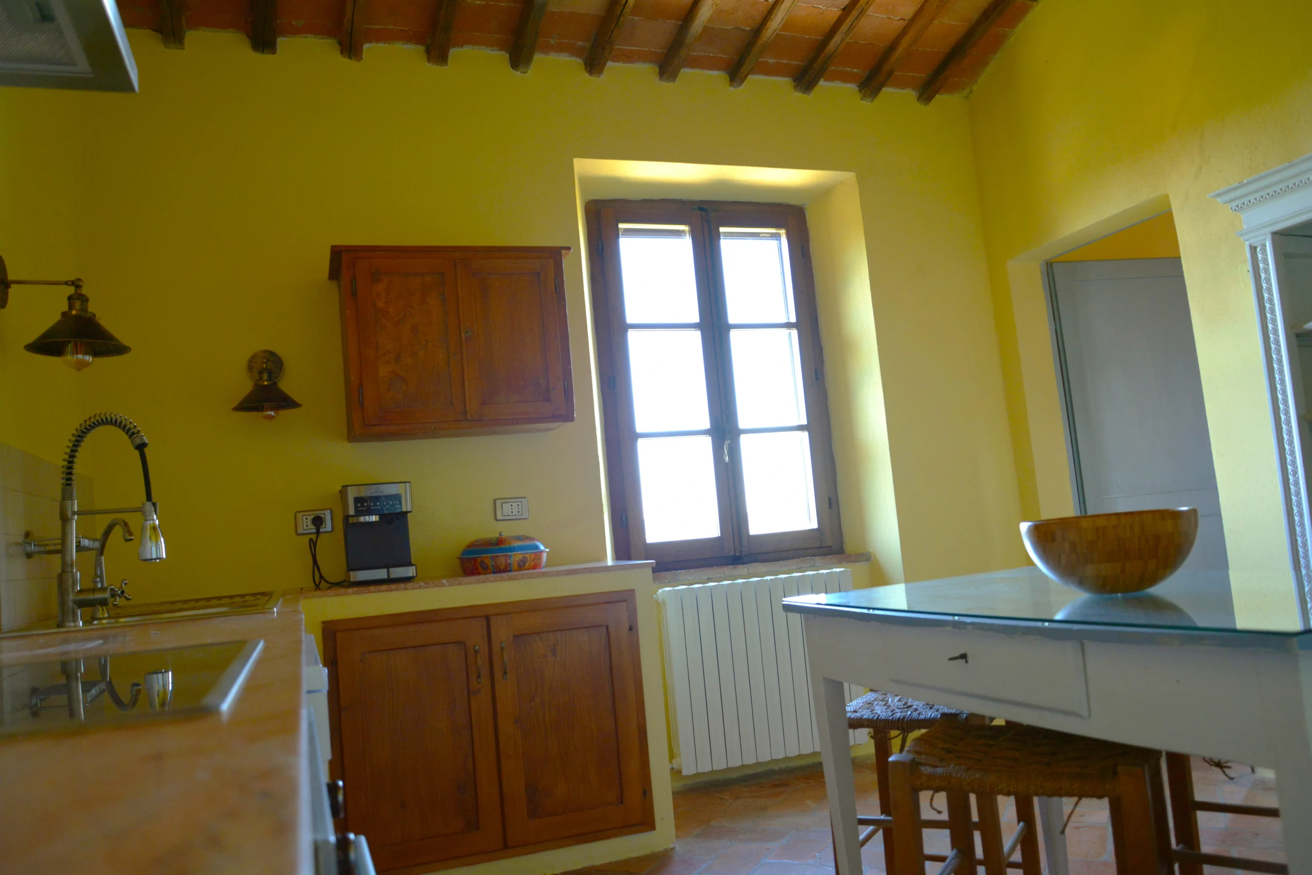 Romantic apartment rental Asciano