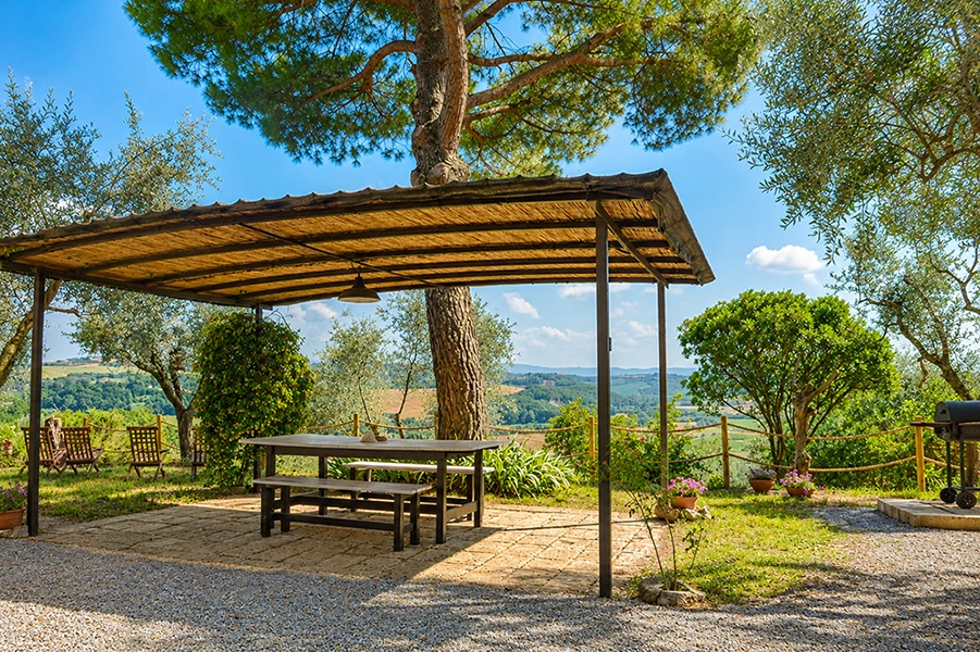 bnb with grill tuscany siena