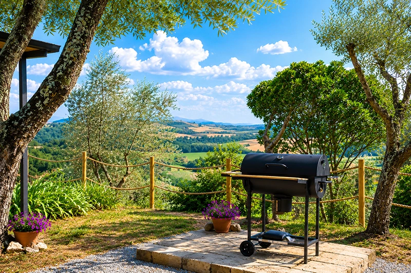 poggio il poderuccio area barbecue